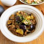 『辛くない☆麻婆なす』子供もやみつき！揚げずに手軽♬