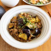 『辛くない☆麻婆なす』子供もやみつき！揚げずに手軽♬