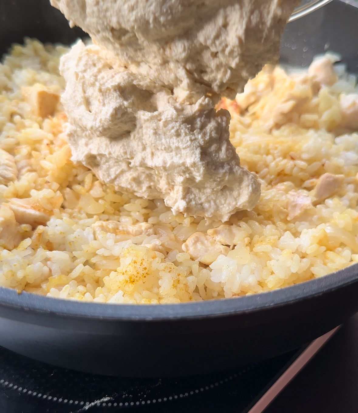 豆腐クリームで作るサイゼリアミラノ風ドリア】節約/カサマシ | レシピ