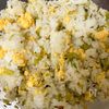栄養満点！かぶの葉と卵の混ぜご飯の工程3
