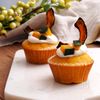 【かぼちゃカップケーキ】混ぜて焼くだけ！