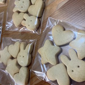 ♡♥♡くーまん♡♥♡の作ってみた!投稿(【米粉と米油のシンプルなクッキー】乳製品不使用！サクサク♪)