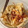 れんこんとごぼうのツナ味噌サラダ【食物繊維たっぷり】の工程3