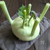 コールラビのごま酢あえ【シャキシャキポリポリ箸休め】の下準備