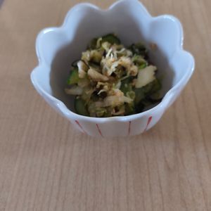 1074129の作ってみた!投稿(【キャベツときゅうりの梅しそ塩こんぶ和え】夏さっぱり副菜♬︎)