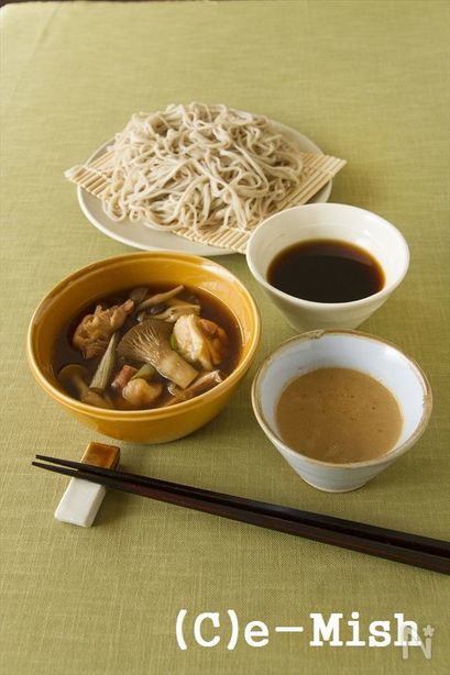 ３種のたれの せいろそば