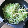 『キャベツのカレー炒め』の工程2