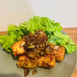 金の作ってみた!投稿(【絹揚げの肉巻きオニオンソース】絶品たっぷり新玉ねぎソース♪)