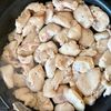 鶏むね肉と春キャベツのクリームマスタード煮の工程4