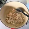 【鶏そぼろとレタスの春雨スープ】あっさりだしうま！の工程1
