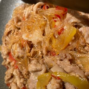 bo-zu3の作ってみた!投稿(豚こまと糸こんのチンジャオロース【#下味冷凍#重ねて放置】)