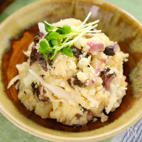 パリパリ×爽やか！【和風ポテサラ】