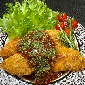 楽ラク手抜キッチン🐶🐾の作ってみた!投稿(トマトソースかけささみフライ【レンジで簡単ソースで♪】)