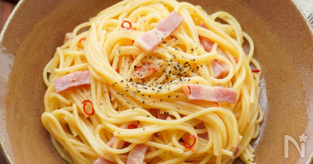 下味冷凍からレンジで一発！ペペロンチーノ | レシピサイトNadia