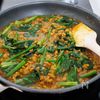『ほうれん草のキーマカレー』ワンパン10分‼︎煮込み要らず☆の工程4
