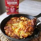 余ったじゃがいもで！とろ〜りカレーチーズガレット♪