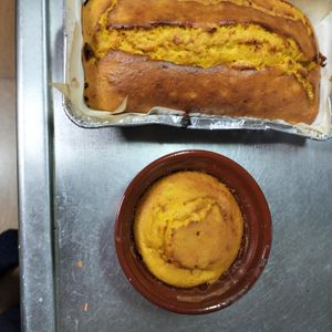 1497284の作ってみた!投稿(〈完成版!!〉しっとり美味しい♫かぼちゃのパウンドケーキ)