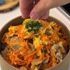 10分で完成！【豚しりしり丼】の工程6