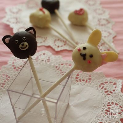 スイートポテトケーキポップ