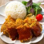 大満足の節約おかず♡【鶏むね肉のパン粉焼き】