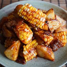 手が止まらない‼︎『甘辛じゃがとうもろこし』