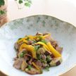 シンプルだからこそご飯が進む！茄子と甘とうがらしの豚肉炒め