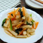 ポリポリ美味しい♪【大根のごま塩ナムル】作り置きに　