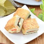 イライラ撃退！ふわカリ厚揚げのたらチーサンド