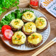 マヨと相性ピッタリ!椎茸のメキシカンマヨチーズ焼き