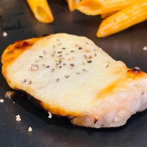 あなぼんごはんの作ってみた!投稿(めかじきの味噌マヨチーズ焼き)