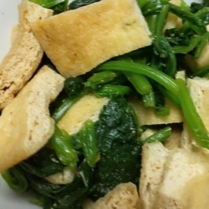 マルグリートの作ってみた!投稿(【ほうれん草と油揚げのおひたし】あと1品に☆レンジで簡単♪♪)