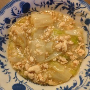たりおの作ってみた!投稿(重ねて10分♪『白菜とひき肉のコクうま♡とろみあん』)