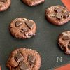 アメリカン風♡米粉のココアチョコチャンククッキーの工程4