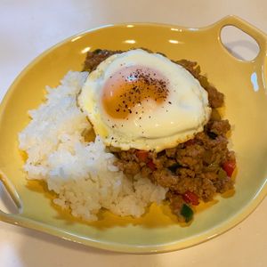 みわの作ってみた!投稿(食べやすくておいしい♩ガパオ風ライス)