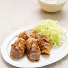 むくみ解消!デットクスに!里芋の甘辛肉巻き