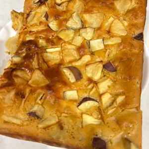 こみちゃんの作ってみた!投稿(【型不要】米粉で作るりんごさつまいもケーキ)