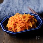 【にんじん粒マスタード炒め】野菜１つで簡単副菜！お弁当にも！