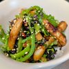 まゆのの作ってみた!投稿(ヘルシー和食のお惣菜🥗ピーマンとさつま揚げの塩昆布和え🤤)