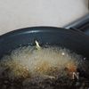 薩摩芋衣のクリームチーズ海老フライ。の工程5
