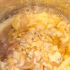 子どもが飲み干す【ほうれん草のとろ玉スープ】の工程4