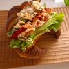 とのちゃまの作ってみた!投稿(アボカド・トマト・ハムのクロワッサンサンド カフェ風ランチ♪)