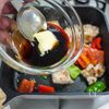 鶏肉とパプリカのバター醤油炒めの工程5
