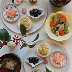 ワンプレートおせちの盛り付け