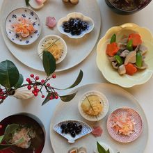 ワンプレートおせちの盛り付け