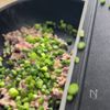 【にんにくそぼろ】やみつきコクうまご飯泥棒の工程2