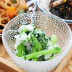 「春ごはん」菜の花と大根の白だし和え