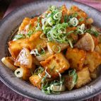鶏大根風♪【香ばし厚揚げと大根の甘辛炒め煮】