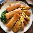 生姜キーマカレーで！お手軽簡単春巻き