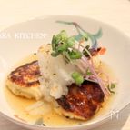鶏団子のみぞれあんかけ