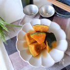 ほったらかしで完成！冷凍カボチャの電子レンジ煮